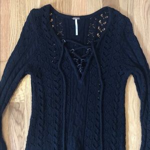 Free People black sweater